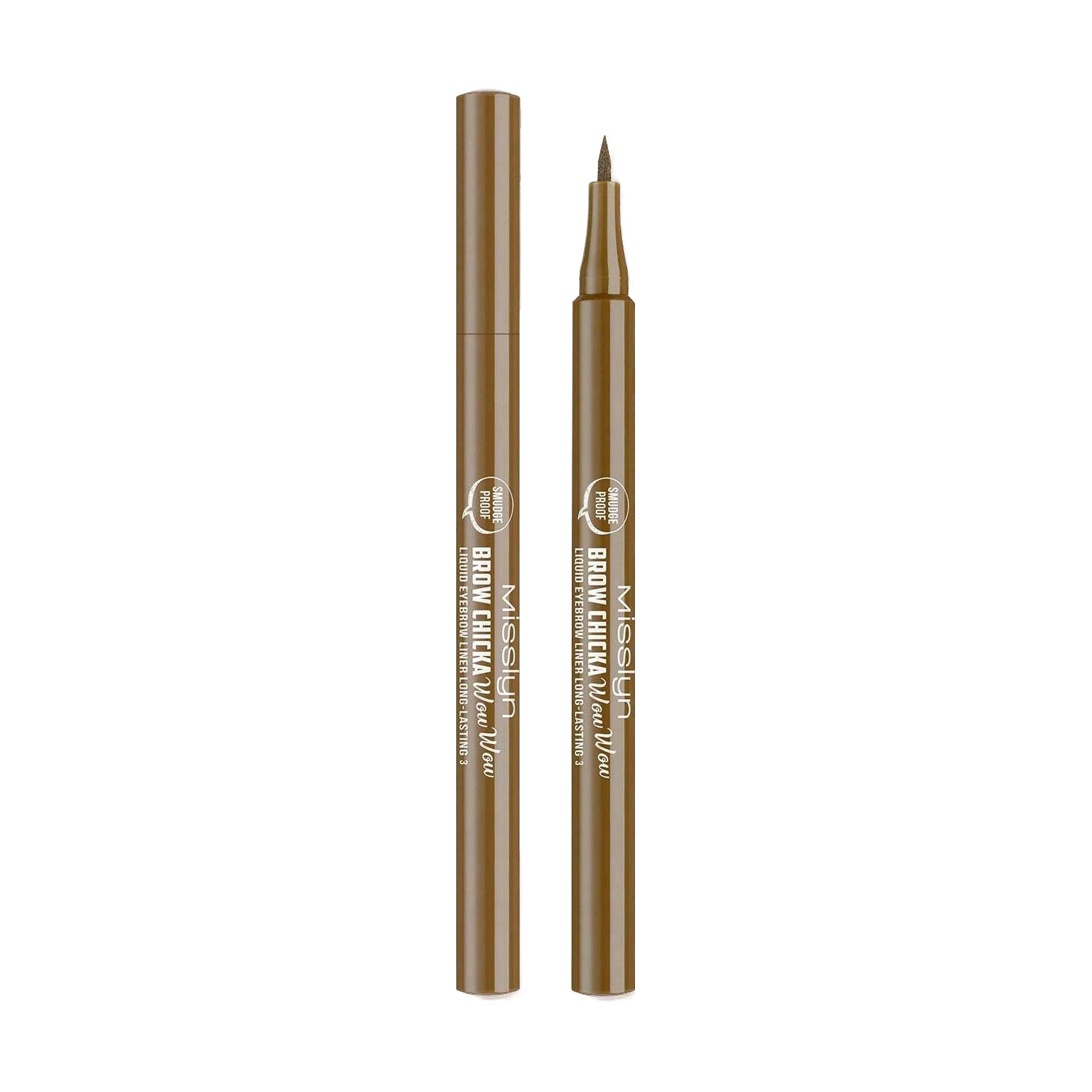 Олівець-підводка для брів Misslyn Brow Chicka Wow Wow Liquid Eyebrow Liner Long-Lasting 3 Blondie, 1 мл